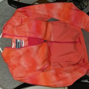 New Sports wear from Hawke & Co, orange and pink in Size 14 petite size.
